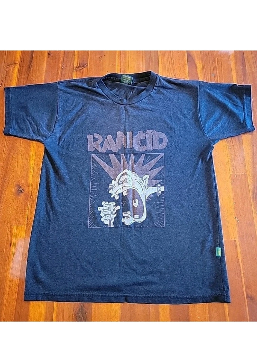 Rancid Give Em The Boot Youth Band T-shirt Well Worn Pre-owned Condition